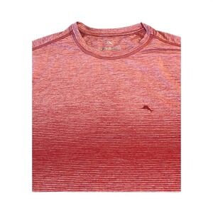 Tommy Bahama Athletic Performance‎ T-Shirt Mens S/P Red UPF 30